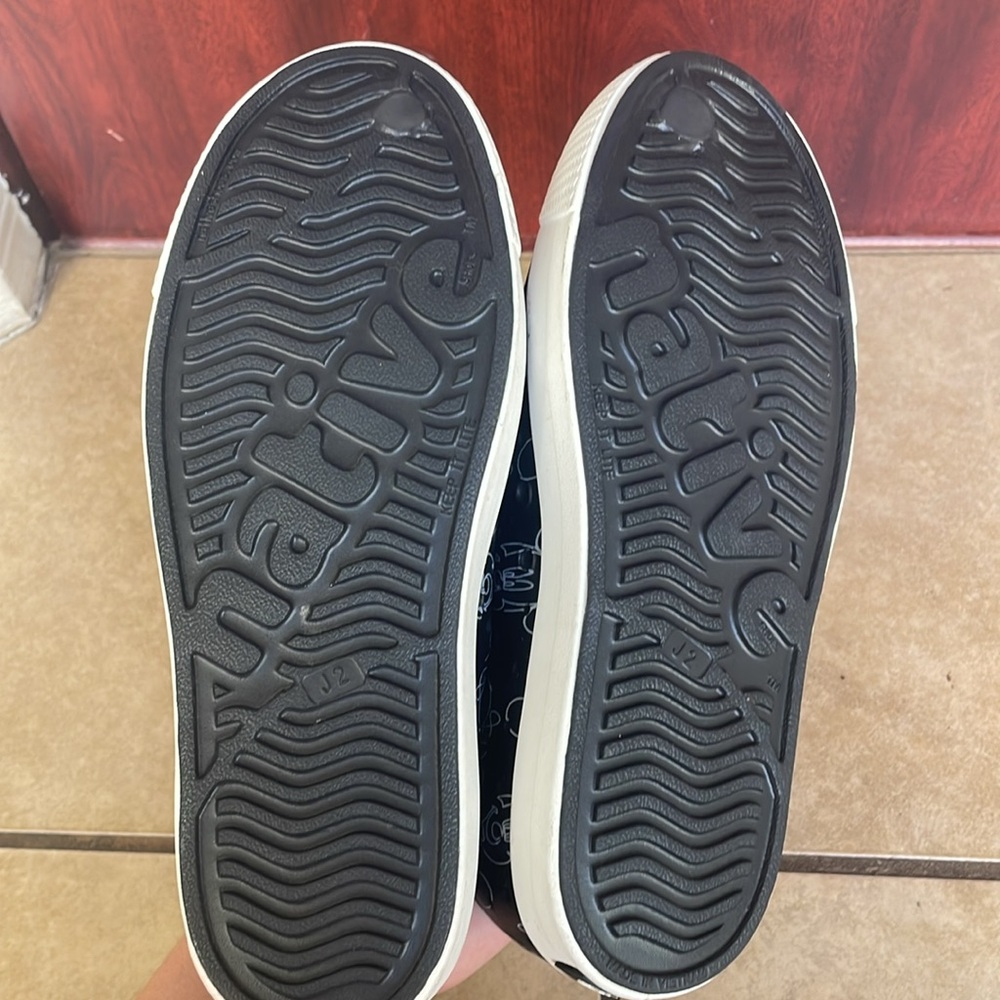 Disney Black and White Mickey Print Shoes - Picture 5 of 6